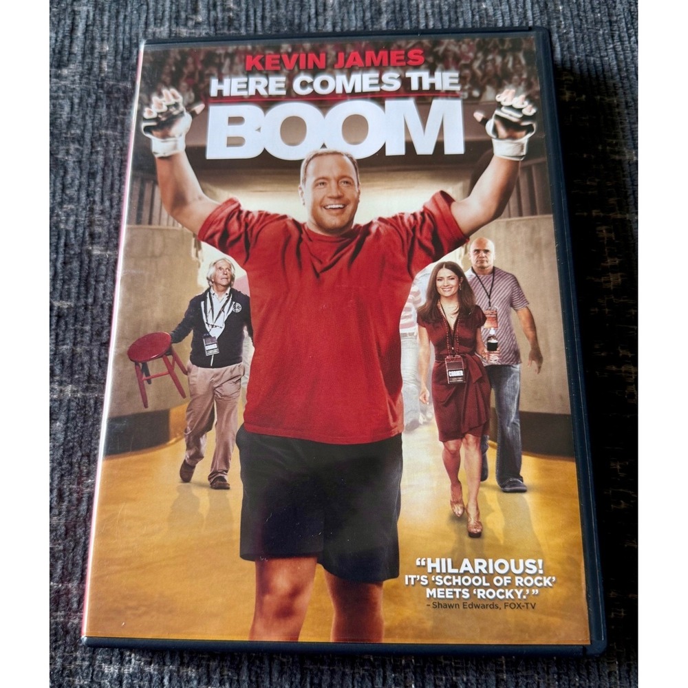 Sony Here Comes The Boom DVD Kevin James PG Excellent Comedy MMA Sports Movie